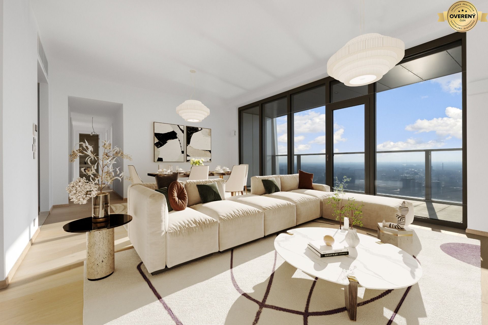 NUERA︱EUROVEA TOWER - Penthouse 2-bedroom residence 