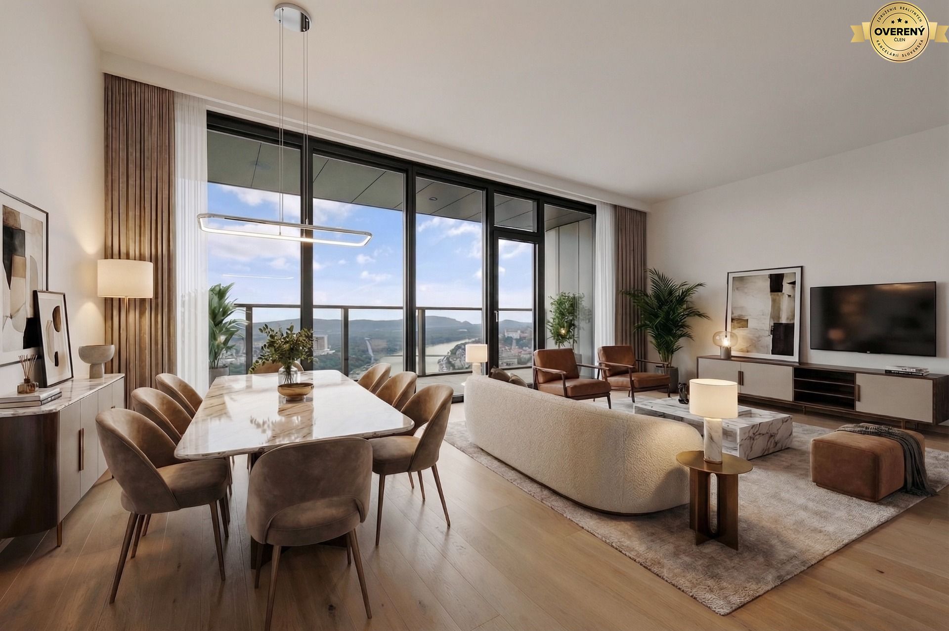 NUERA︱EUROVEA TOWER - Penthouse 2-bedroom residence 