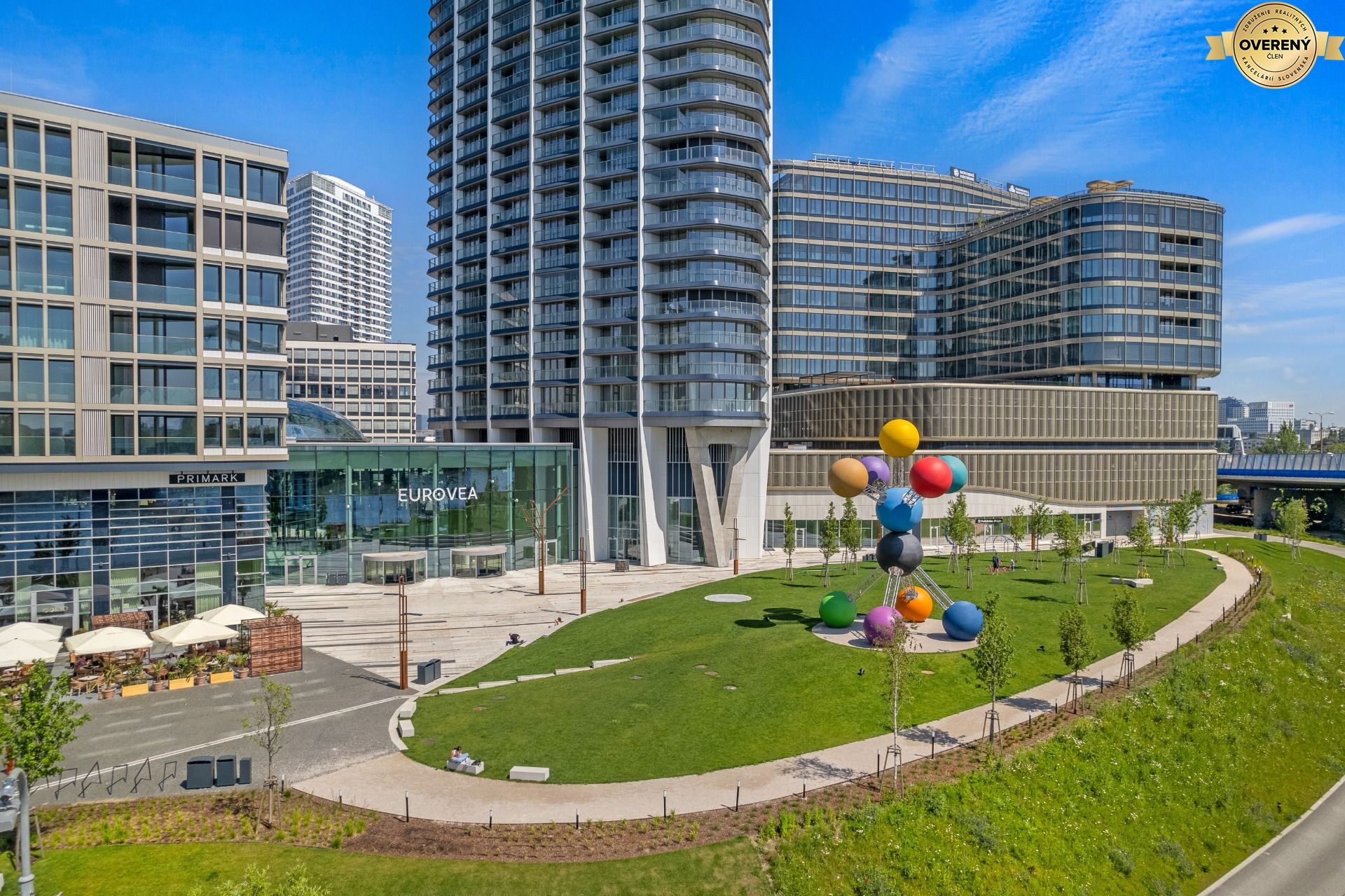 NUERA︱EUROVEA TOWER - Penthouse 3-bed. apt. Danube view, 44th
